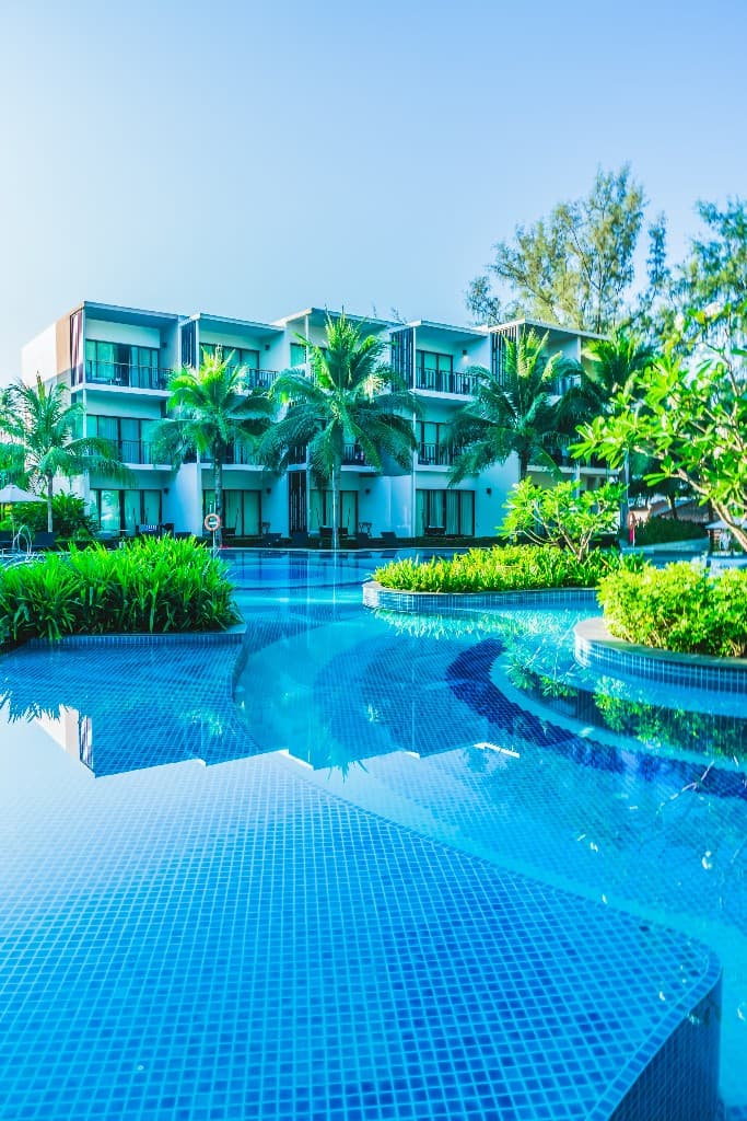 Resort pool property