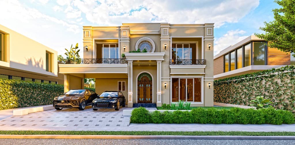 Classic luxury villa